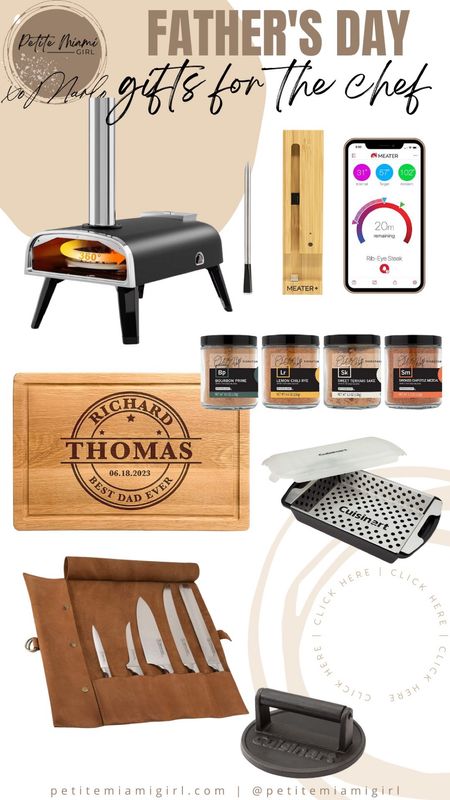 Gift ideas for a person that loves cooking ! 

#LTKGiftGuide #LTKmens #LTKhome