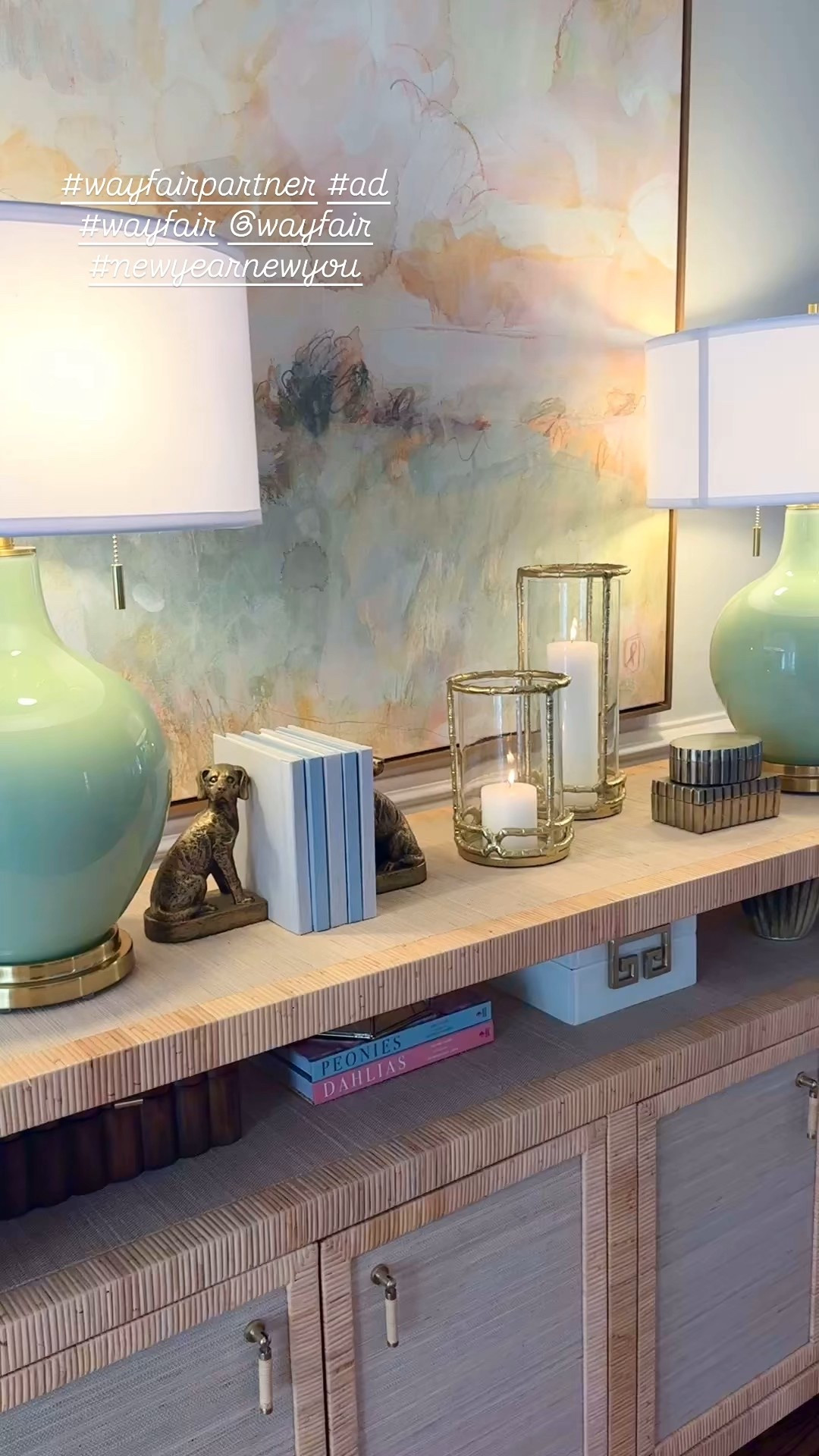 stunning new gold and glass bamboo style hurricanes to refresh my console! #wayfairpartner #ad #wayfair @wayfair #newyearnewyou

#LTKHome #LTKFindsUnder100 #LTKFindsUnder50