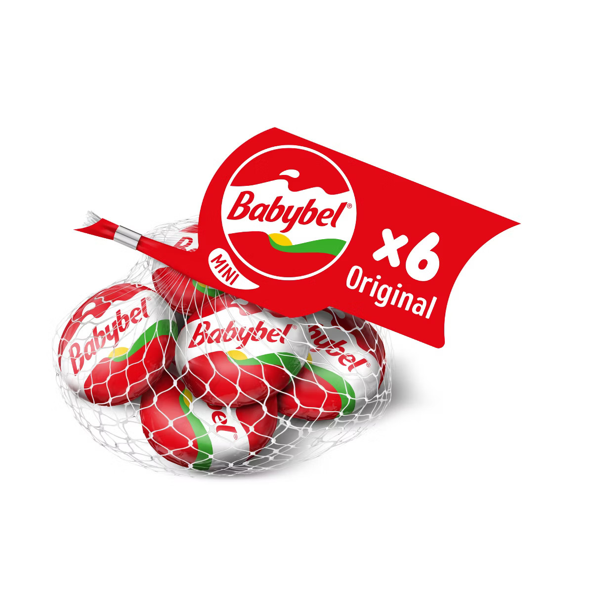 Mini Babybel Original Semisoft Cheeses - 4.2oz/6ct | Target