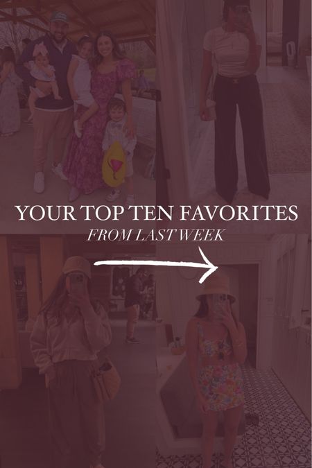 Top favorites of the week! 
