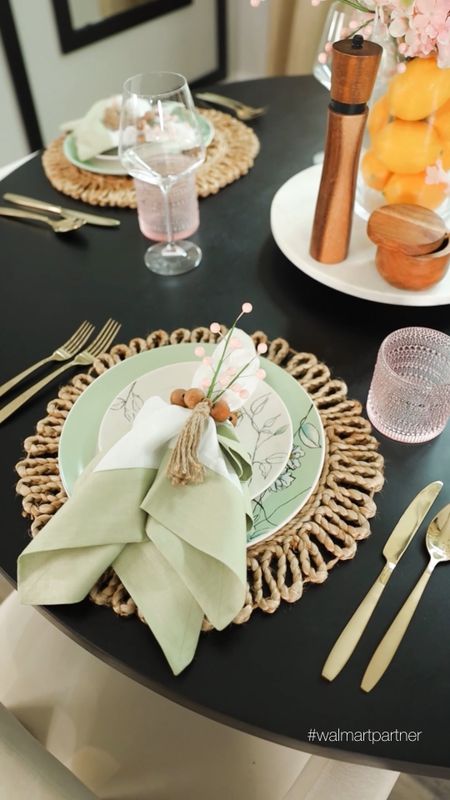 I wanted to add a bit of color to our home for the summer so I thought I’d try out a tablescape. Yall! I'm obsessed with how this turned out! The theme was inspired by these beautiful plates I found at @walmart #walmartpartner #walmarthome

#LTKStyleTip #LTKFamily #LTKHome