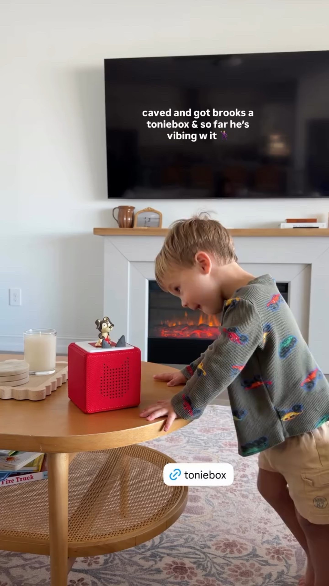 caved and got brooks a toniebox & so far he’s vibing with it! my coffee table is on sale!

#LTKmomlife #LTKHome #LTKKids