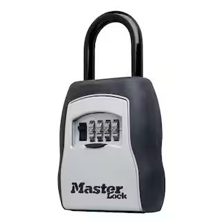 Master Lock Lock Box, Resettable Combination Dials 5400DHC - The Home Depot | The Home Depot