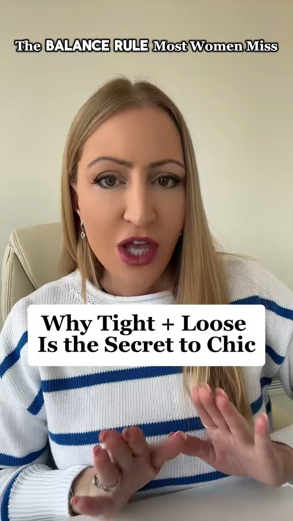 The Fitted + Flow Outfit Formula

If your outfits look nice but still feel slightly off, the issue is usually proportion — not the clothes themselves.

The easiest way to create a polished silhouette is by balancing **fitted pieces with fluid ones**. A structured knit or slim top anchors the look, while wide-leg trousers or a flowing skirt add movement and length.

This fitted + flow formula creates vertical continuity and instantly makes outfits feel more intentional and refined.

I linked some of my favorite pieces that follow this balance so you can easily recreate the look.

#WomenOver40Style #OutfitFormula #HowToLookPolished

#LTKOver40