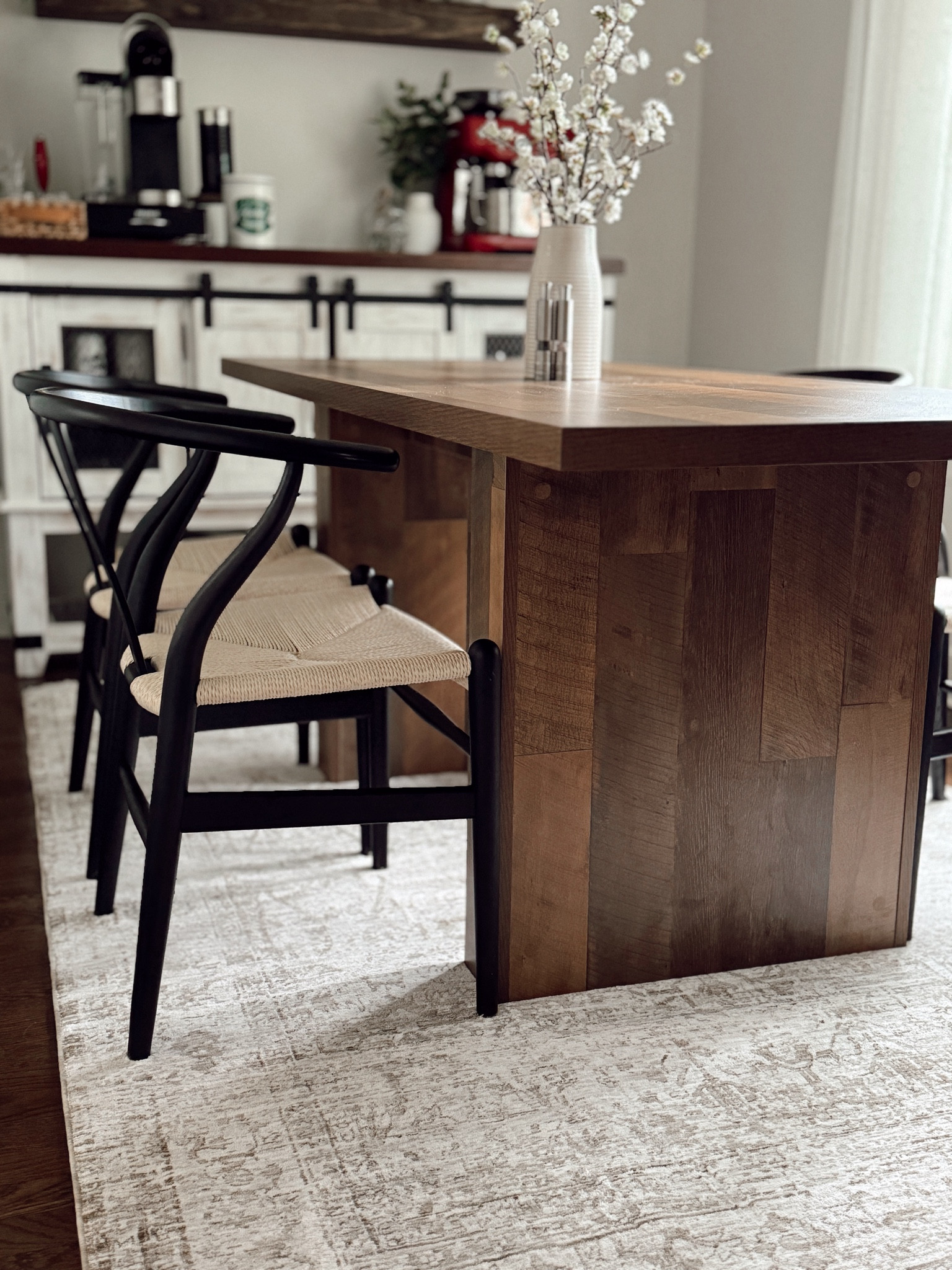 Obsessed with our new dining rug! It looks perfect in our space 

#LTKStyleTip #LTKHome #LTKFamily