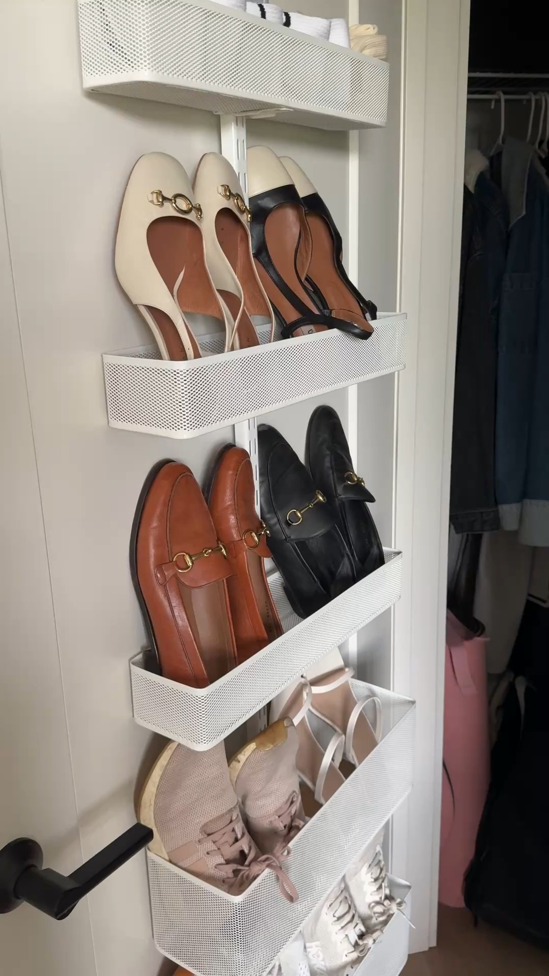 The organization system that I added to my closet to store shoes and accessories! This can be used in a ton of different ways in any room of your home

#LTKStyleTip #LTKHome