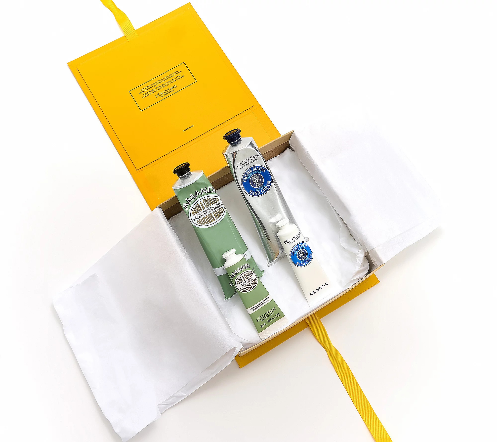 L'Occitane 4-Piece Ultimate Hand Cream Gift Set | QVC