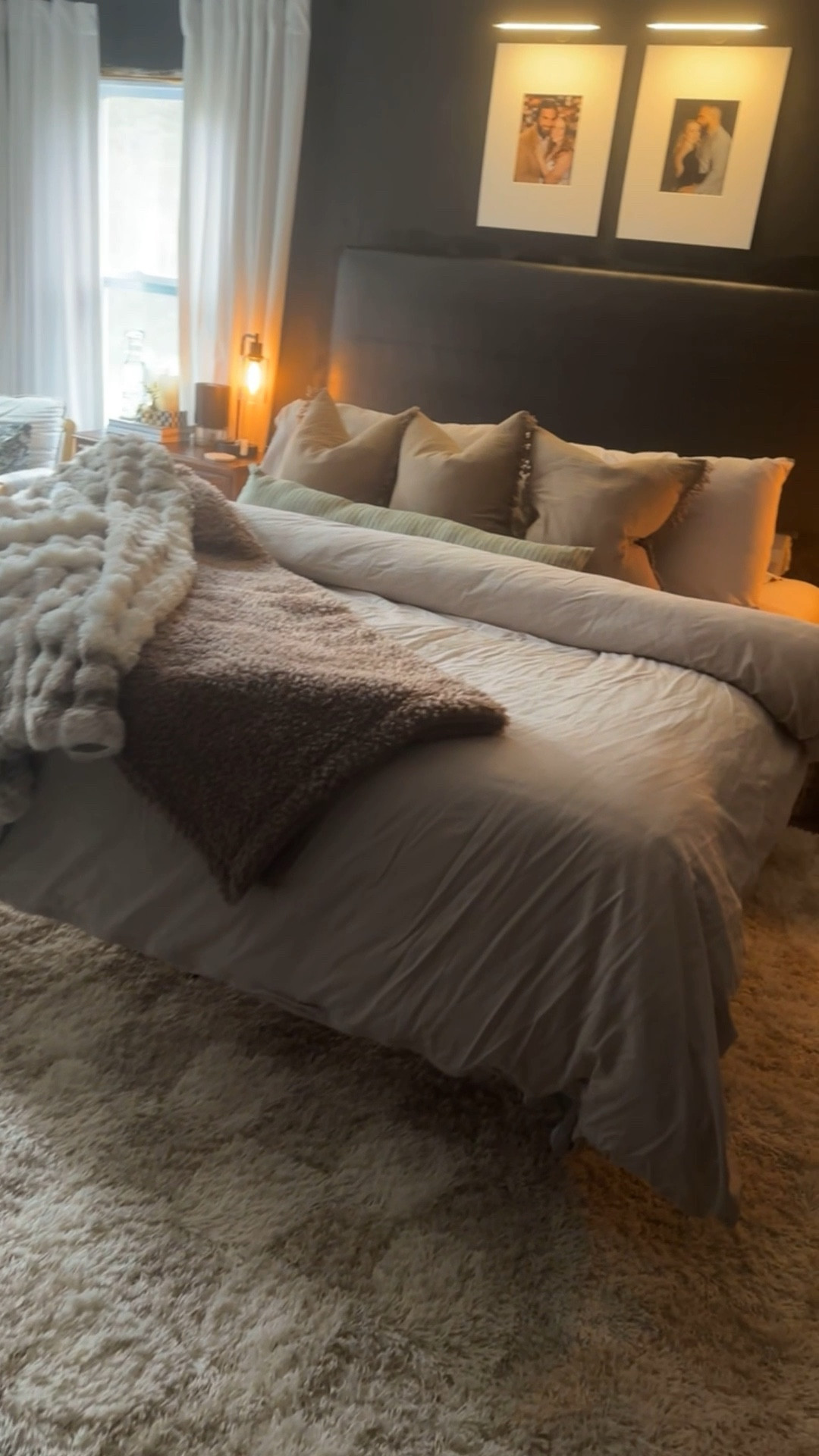 Dark, dreamy, and unapologetically moody- just how i like my bedroom. You don’t need to spend a fortune to make your space look high end. There are always dupes and great deals out there! I have also thrifted and DIYed some items as well. 🫶🏼🤍 #wayfairhome #amazonhome #walmarthome #homedecor #neutraldecor #modernclassic #affordableluxury #bedroommakeover #moodybedroom

#LTKHome #LTKFindsUnder50 #LTKFindsUnder100