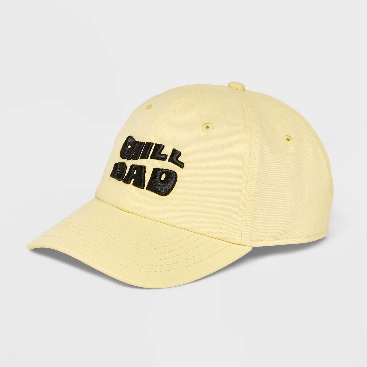 Men's Solid Cotton Chill Dad Baseball Hat - Goodfellow & Co™ Yellow | Target