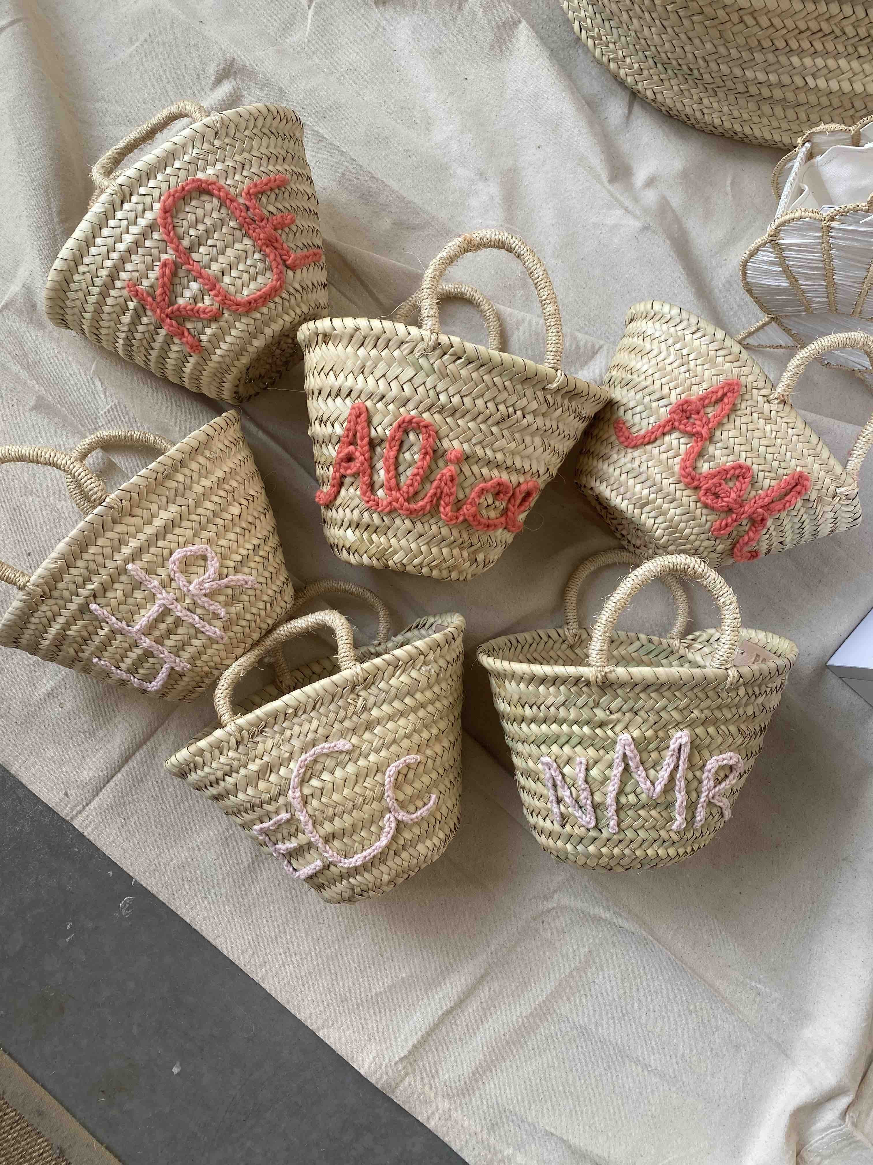 Monogram Basket | Poolside