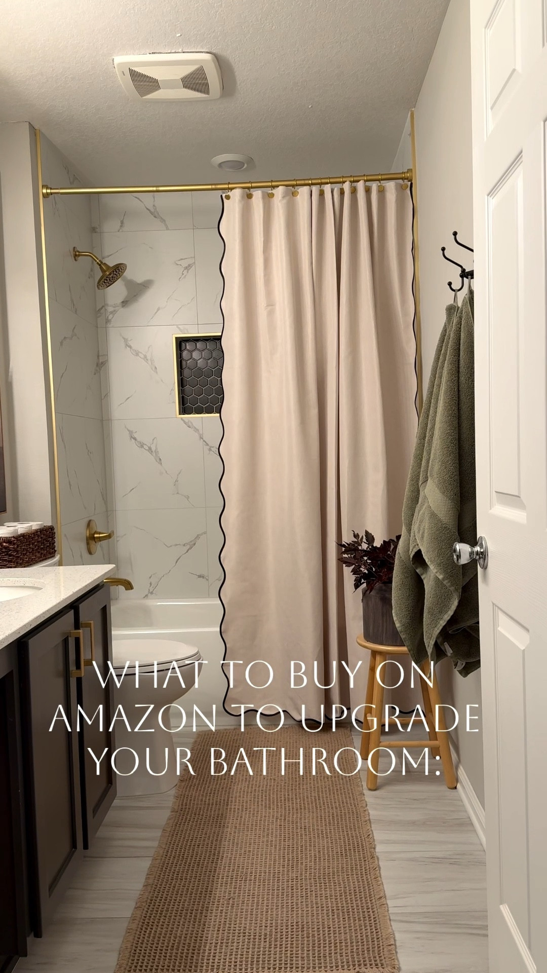 Easy bathroom upgrades all back in stock! 🔥 

Amazon home finds, Amazon bathroom finds, guest bathroom, master bathroom, powder bathroom, affordable home upgrades, easy bathroom upgrades 

#LTKHome #LTKSaleAlert
