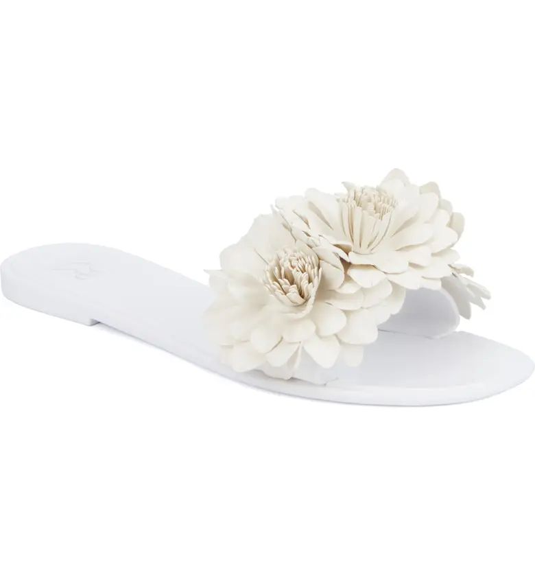 Anella 3D Flower Slide Sandal (Women) | Nordstrom Rack