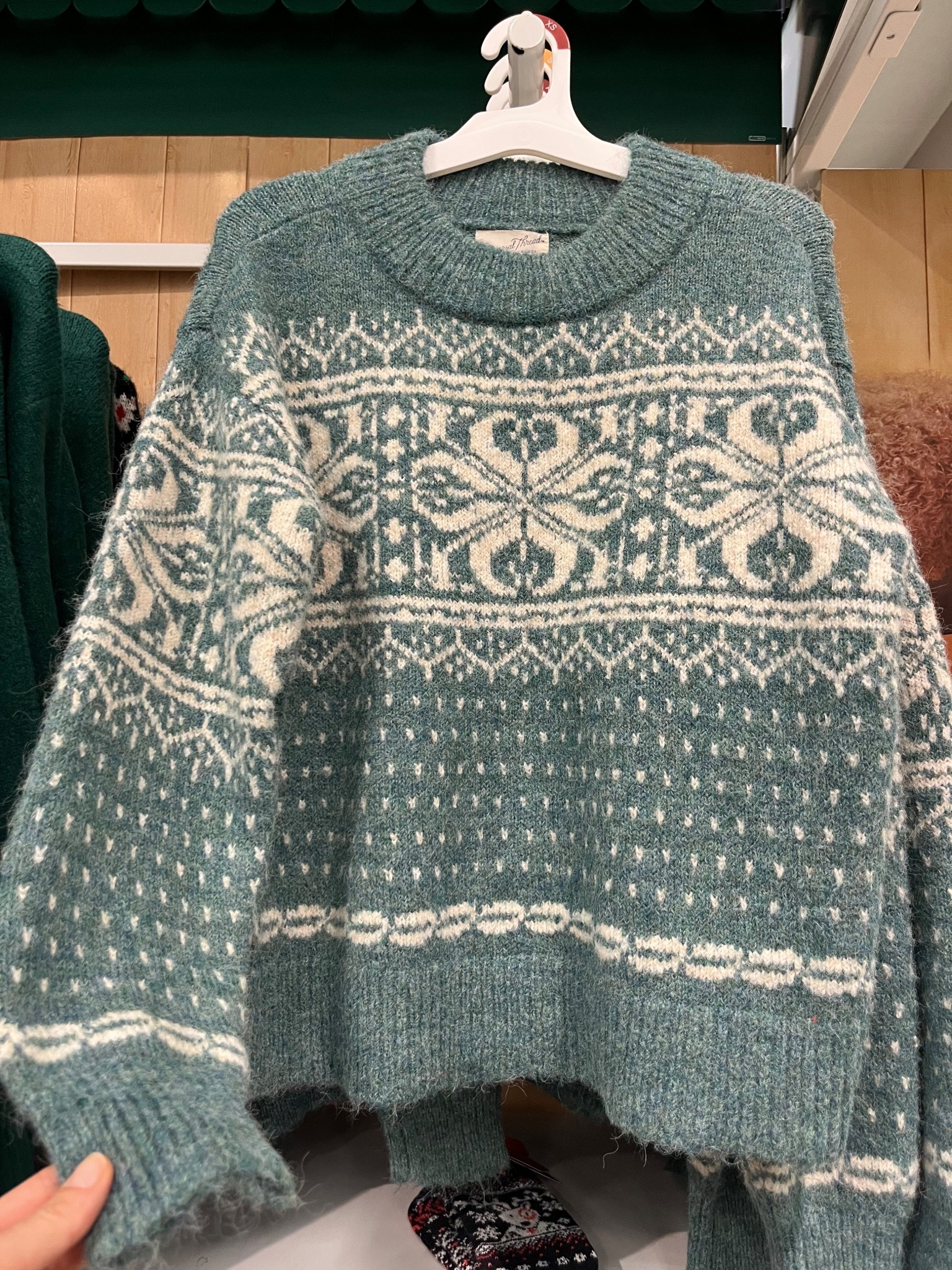 Fairisle sweater under $30!

#LTKSeasonal #LTKHoliday #LTKGiftGuide