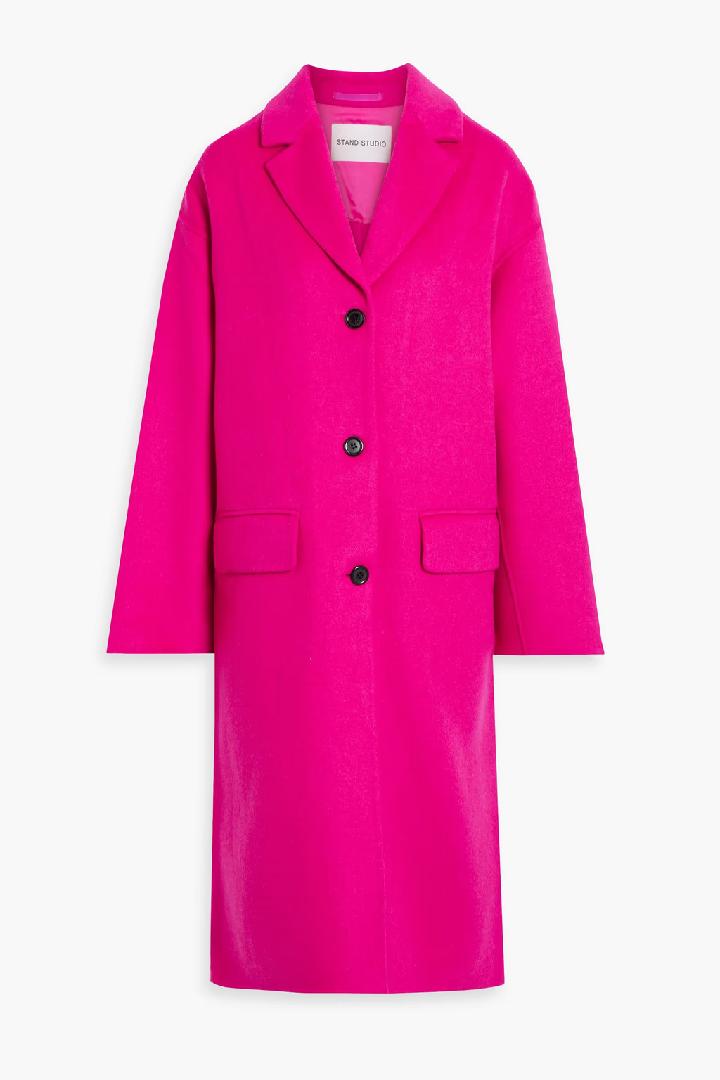 Cristobal wool-blend felt coat | The Outnet (APAC)