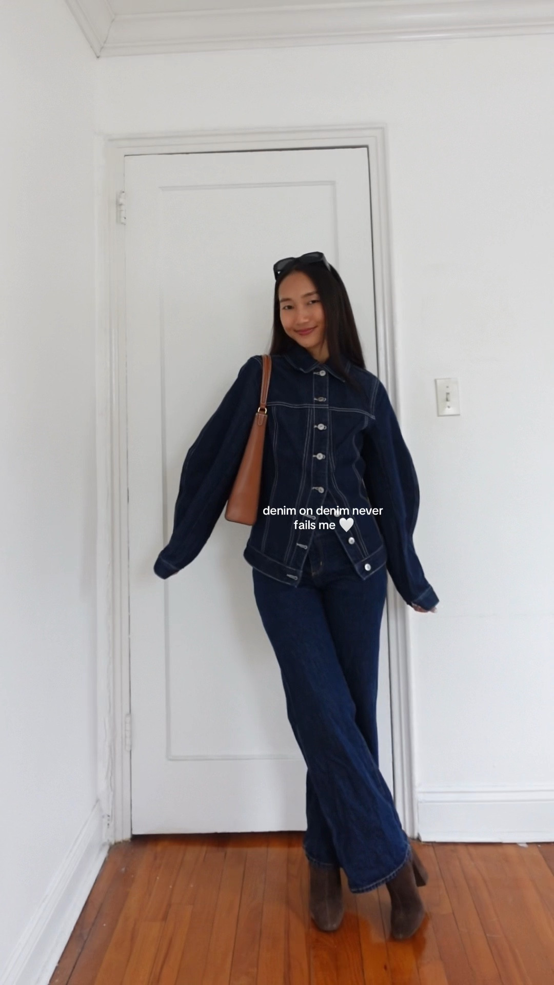 Denim on denim moment 