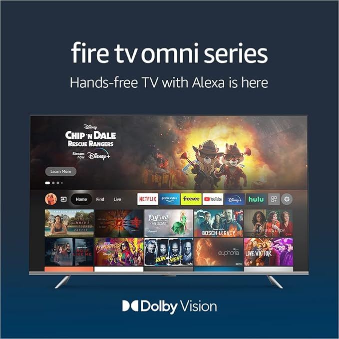 Amazon Fire TV 75" Omni Series 4K UHD smart TV with Dolby Vision, hands-free with Alexa | Amazon (US)