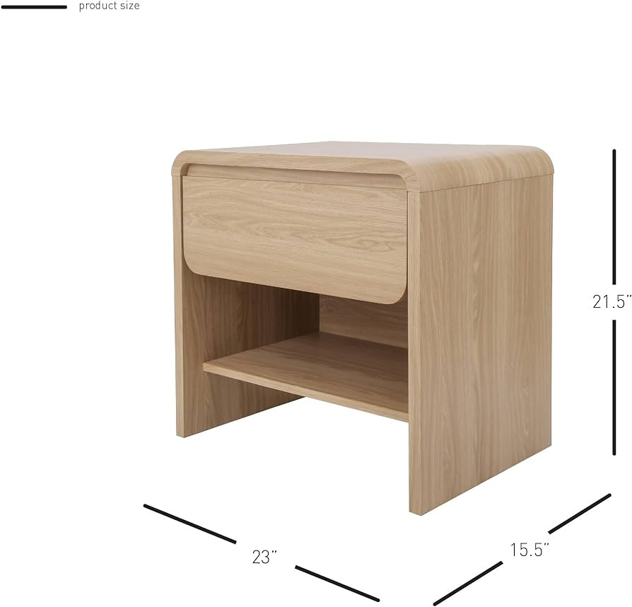 npd furniture and more Delmare End Tables, Euro Oak | Amazon (US)
