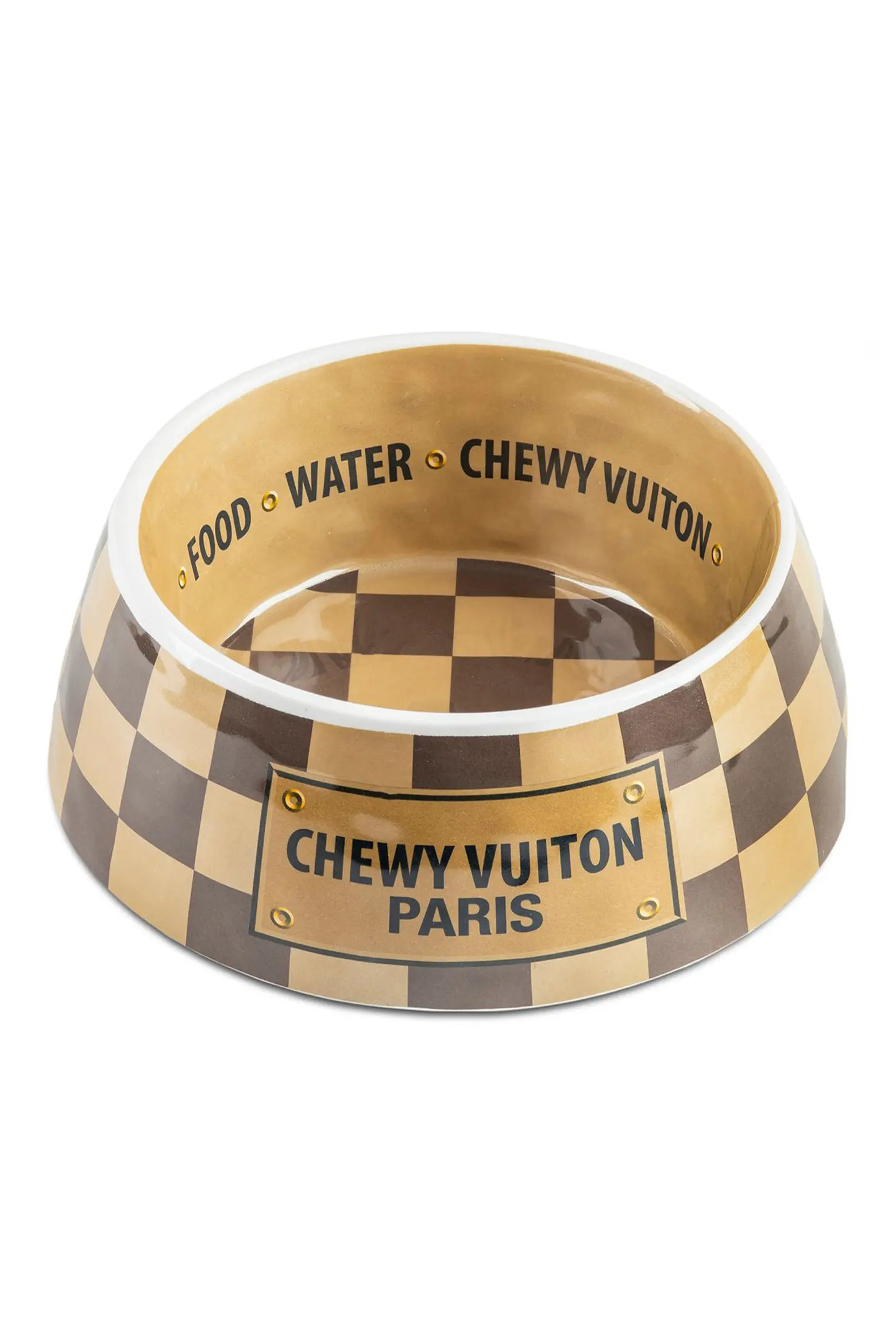 Haute Diggity Dog Checker Chewy Vuiton Pet Bowl | Nordstrom | Nordstrom