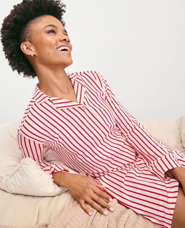 Women's Long Sleeve Nightshirt in HannaSoft™ | Hanna Andersson