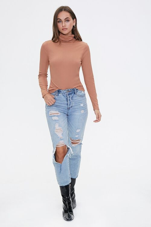 Turtleneck Long-Sleeve Top | Forever 21 (US)