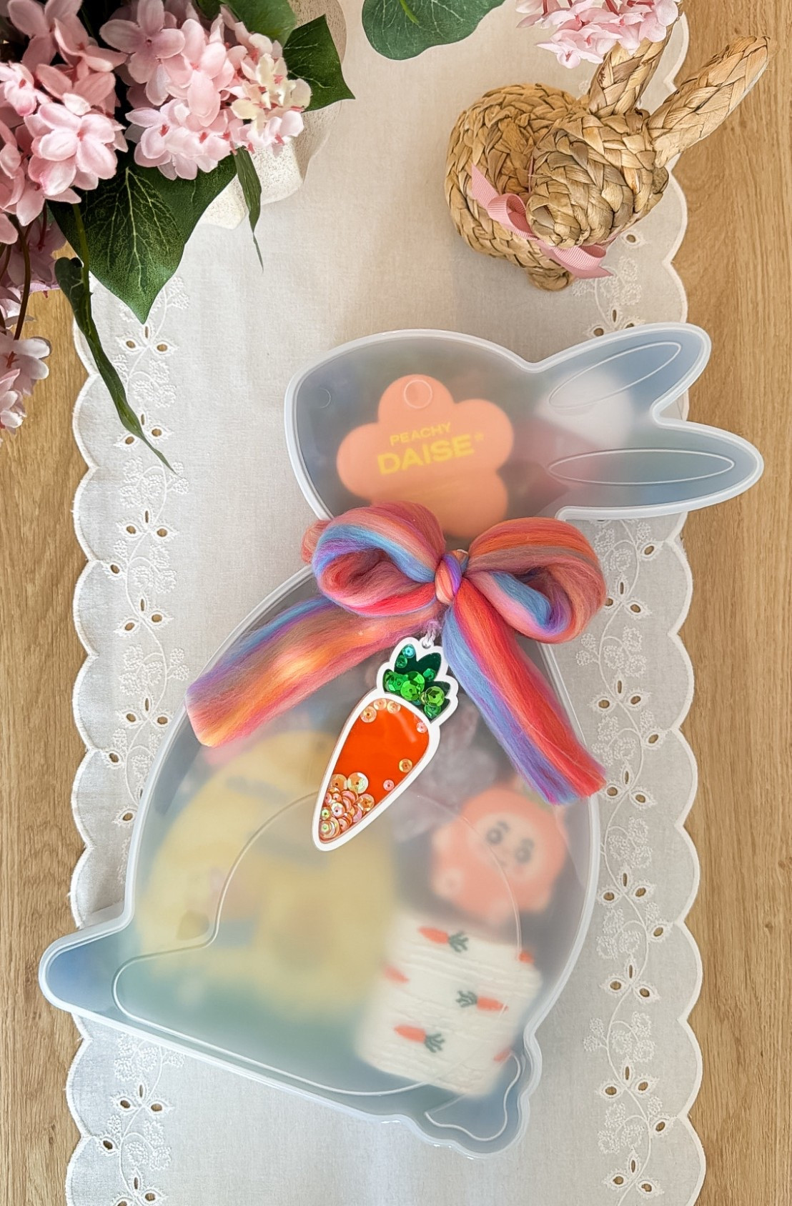 Easy Easter gift idea! Grab this adorable bunny shaped container before it’s gone. 🐰🥕

#LTKSeasonal