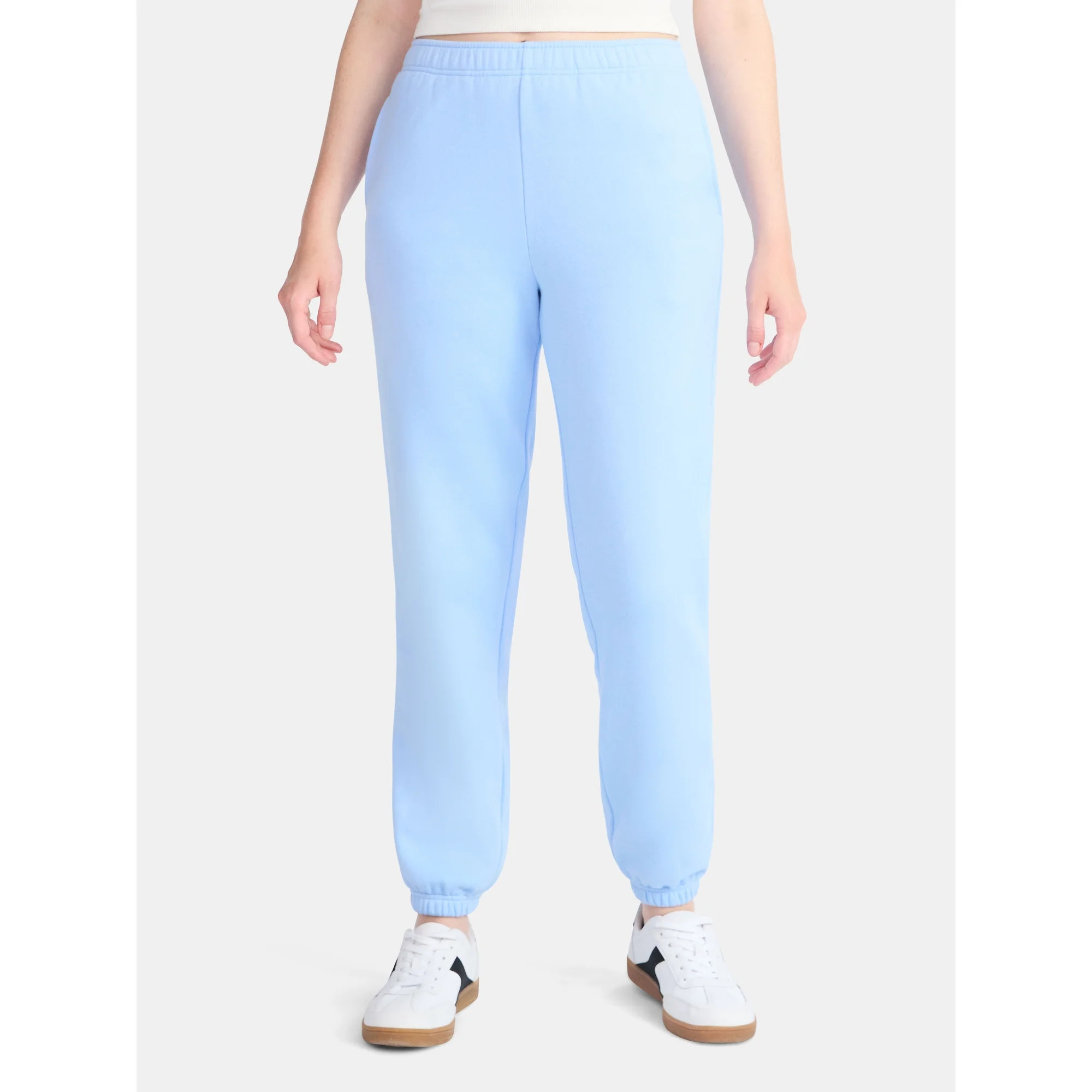 No Boundaries Fleece Joggers, 29'' Inseam, Women's | Walmart (US)