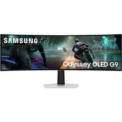 Samsung 49 inch Odyssey G9 Dual QD-OLED G91SD Curved Ultrawide Gaming Monitor | Target