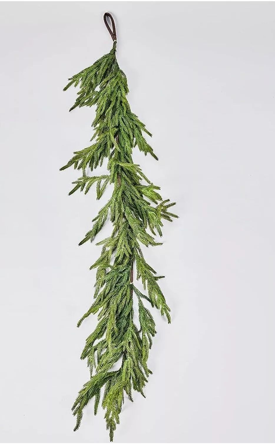 Norfolk Pine Natural Touch Garland 5 ft. 60 Inches Green Christmas Real Feel  | eBay | eBay US