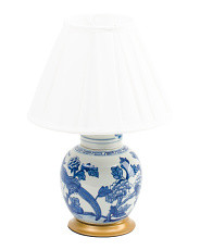 15in Porcelain Jar Table Lamp | Furniture & Lighting | Marshalls | Marshalls