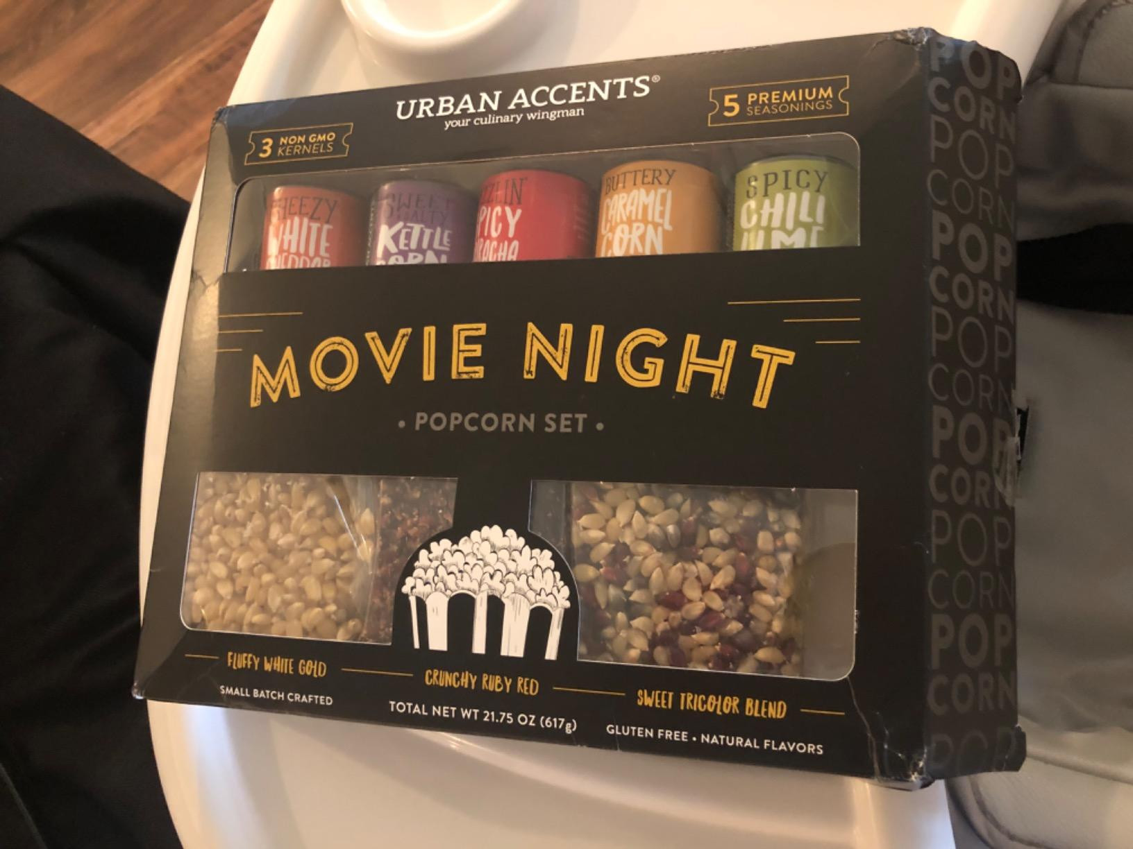 Urban Accents MOVIE NIGHT Popcorn Kernels and Popcorn Seasoning Variety Pack (set of 8) - 3 Non-GMO  | Amazon (US)
