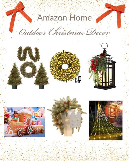 Outdoor Christmas decor @AmazonHome 

🔑 Ornaments, Christmas lights, Christmas door mat, Christmas Wreath, inflatables, Christmas trees, 

#LTKHoliday #LTKhome