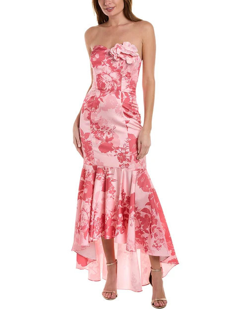 Marchesa Notte Satin Gown | Shop Premium Outlets