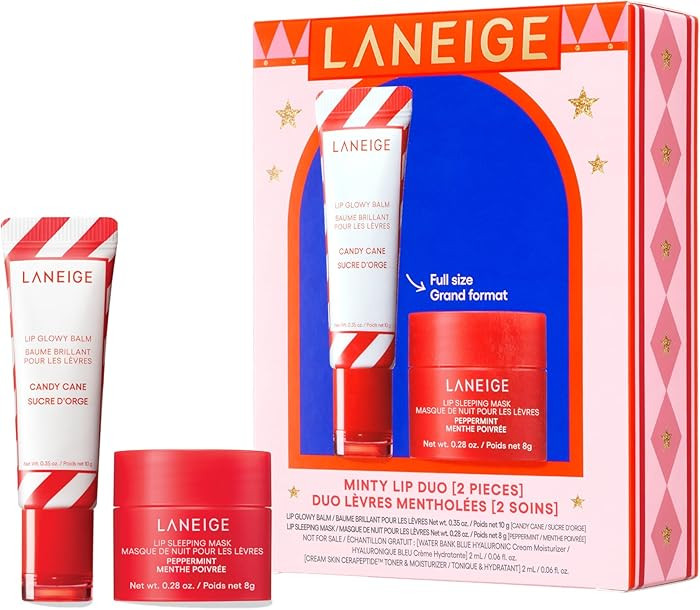Laneige Skincare & Lip Care Holiday Gift Sets – Lip Mask, Water Bank, Lip Glowy Balm – Beauty... | Amazon (US)
