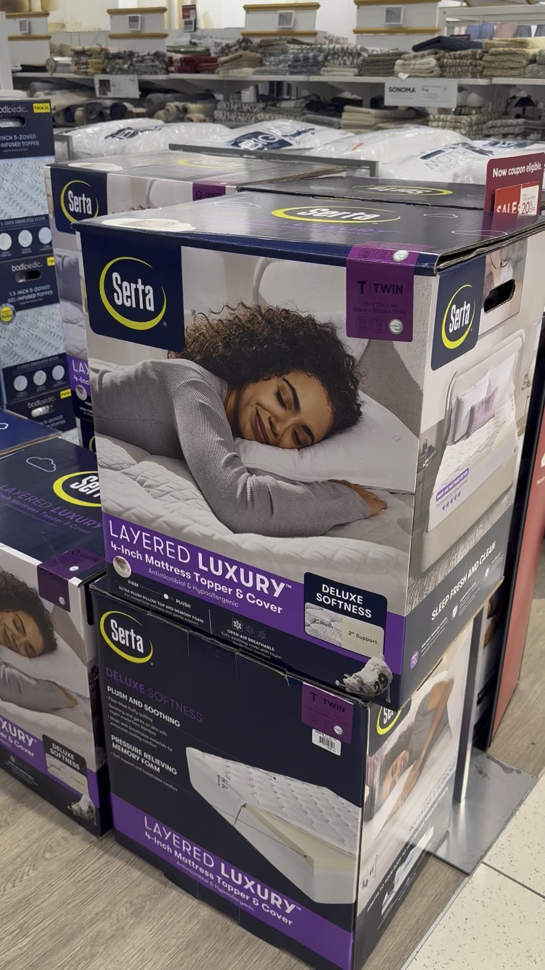 Hosting this season?! Make your guests feel like they are staying at a luxe hotel bed. These mattress toppers are highly rated and on sale! This would also make a great housewarming gift.

Cooling mattress toppers, mattress topper sale, mattress topper deals, bedroom refresh, bedroom makeover, order online pick up in store option, holiday hosting essentials, upgrade your sleep experience, 

#LTKSaleAlert #LTKHoliday #LTKGiftGuide