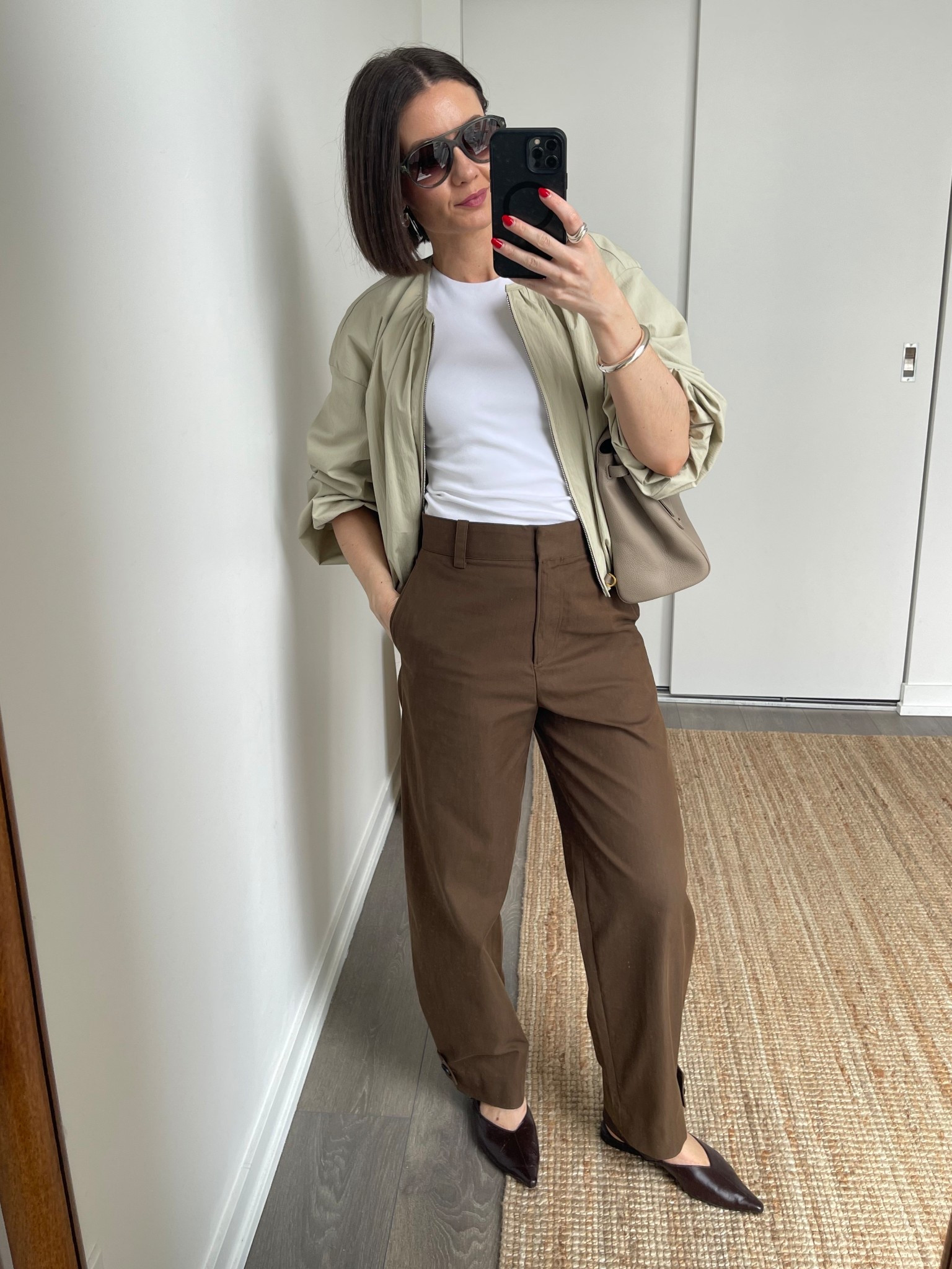 Jacket in S, tank top in S, pants in size 2

Use FORSANSHA for @Fabrique 

#LTKootd #LTKSeasonal