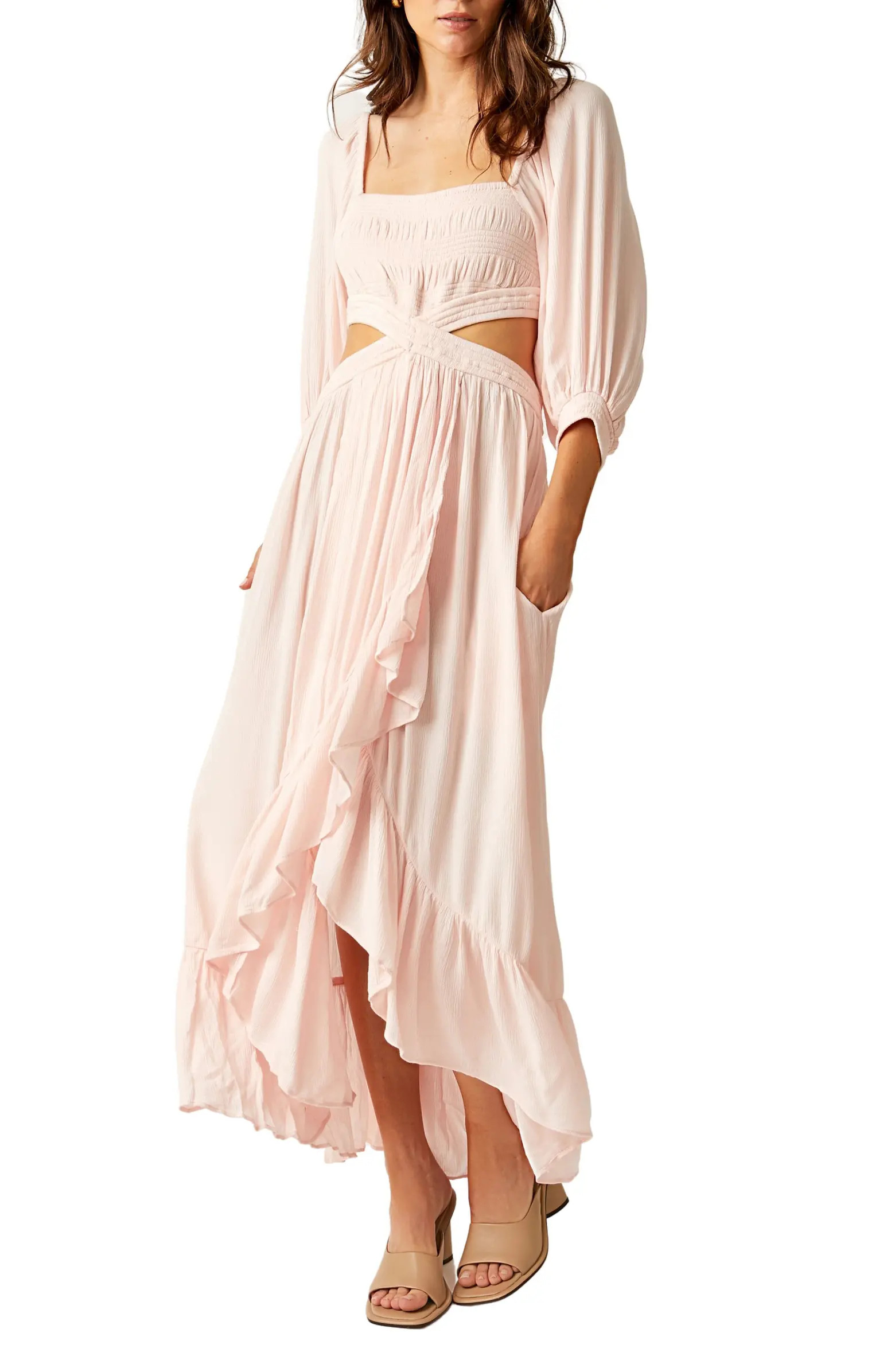 Cross My Heart Cutout Maxi Dress | Nordstrom