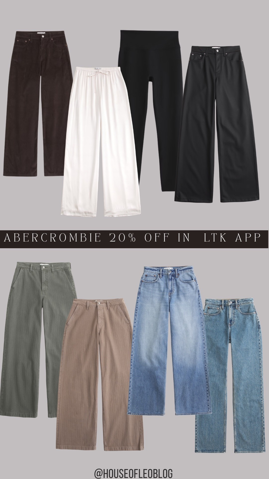 Extra 20% off Abercrombie in the LTK app