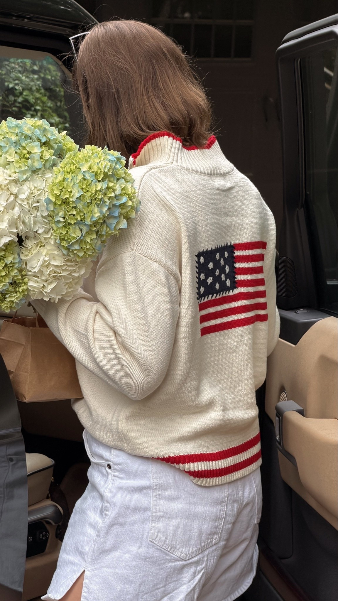 Flag sweater for $35 😍