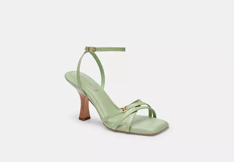 Coach Outlet Kelsey Sandal - Green, Size: 5.5 | Coach Outlet US