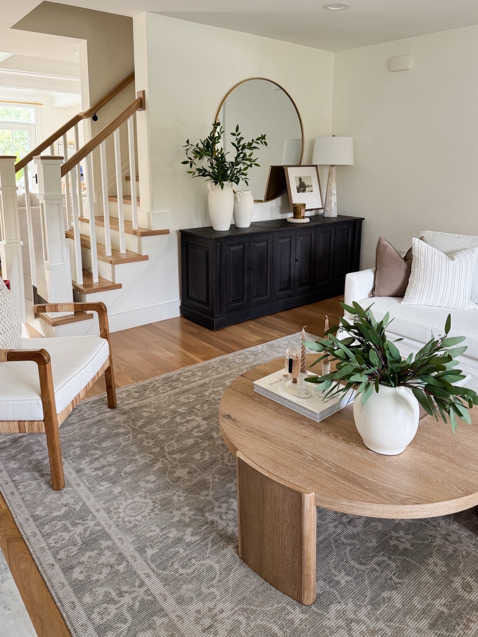 My charcoal buffet / sideboard is a family heirloom but I’m linking a few similar options that I love! Also sharing how I styled my buffet table for my neutral living room refresh! 

Neutral living room refresh ideas | Affordable neutral home decor | McGee & Co inspired design | Slipcovered sofa + accent chairs | Round light wood coffee table | Faux plant styling | Budget-friendly Target, Pottery Barn, and Wayfair finds all linked below.
#NeutralLivingRoomDecor #AffordableHomeStyling #LTKhome #WayfairFinds #PotteryBarnStyle #TargetHome #McGeeAndCoInspired #LivingRoomRefresh

#LTKHome #LTKFindsUnder100