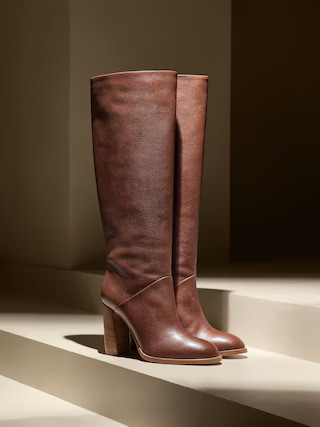 Lorca Leather Boot | Banana Republic (US)