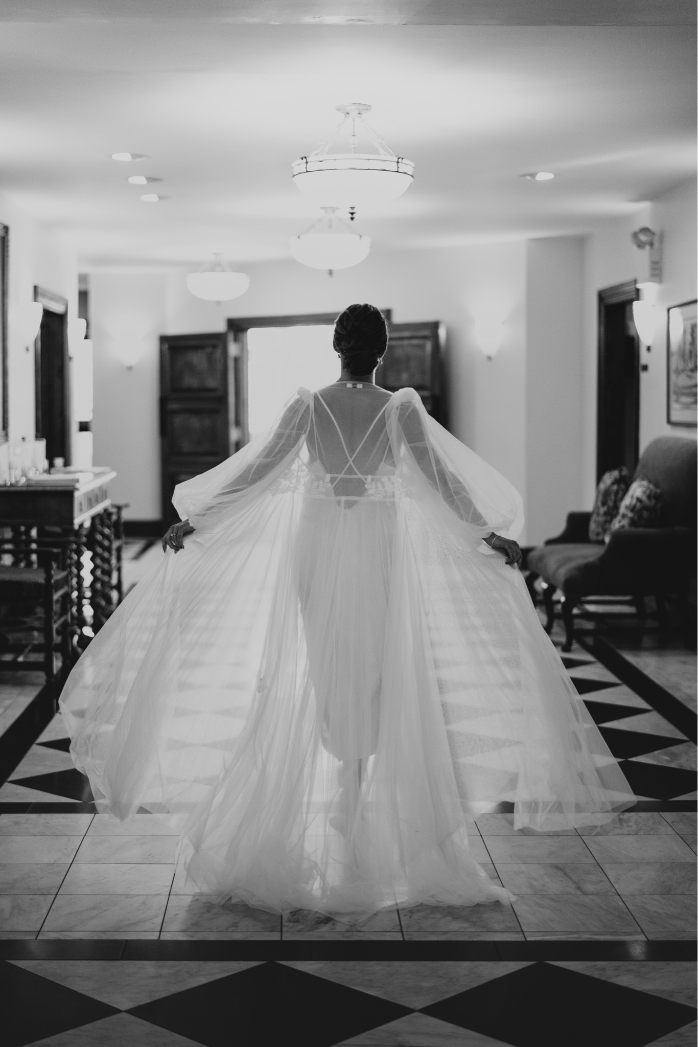 The dress before the dress at our #vintagewedding featuring a tulle robe, puff slippers and a vintage nightgown with rose detail. #bride #bridestyle 

#LTKbeauty #LTKparties #LTKwedding