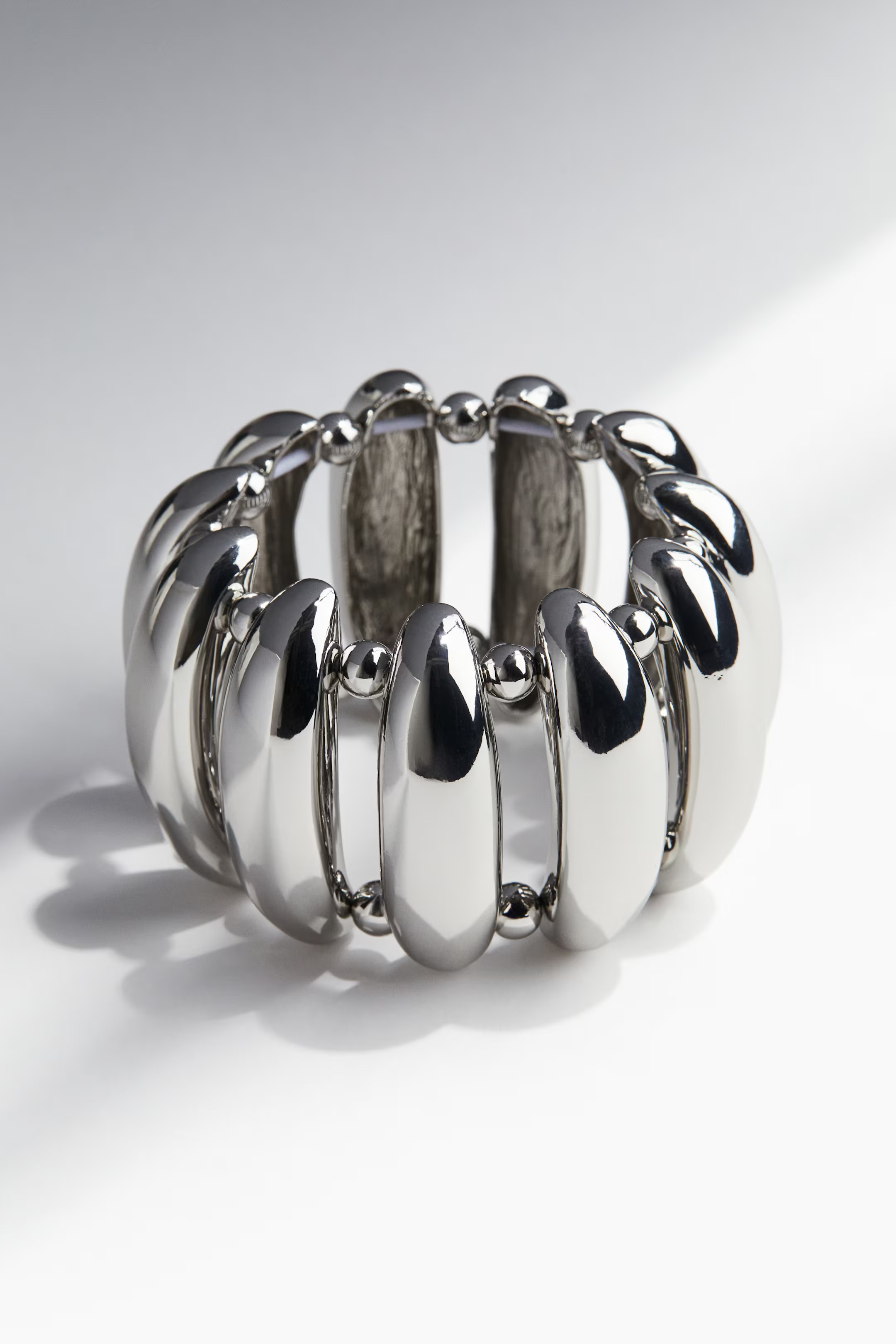 Wide Bracelet - Silver-colored - Ladies | H&M US | H&M (US + CA)