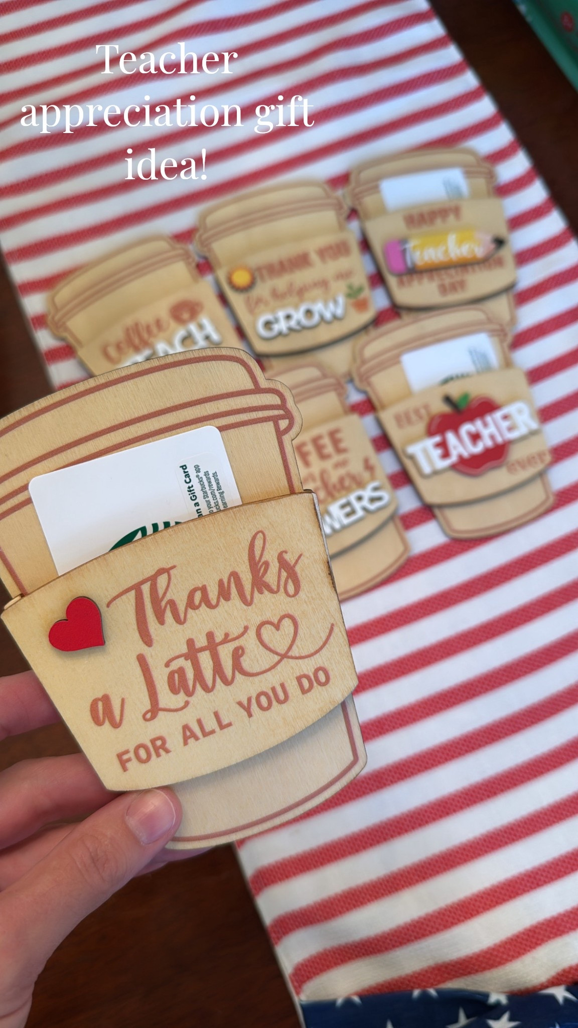 Amazon gift card holders for teachers! Love this for a teacher appreciation week gift idea!

#LTKFindsUnder50 #LTKKids #LTKGiftGuide