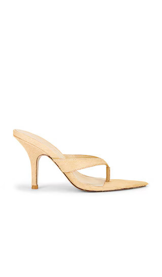 FEMME LA x REVOLVE Tokyo Thong Sandal in Tan. - size 7 | Revolve Clothing (Global)