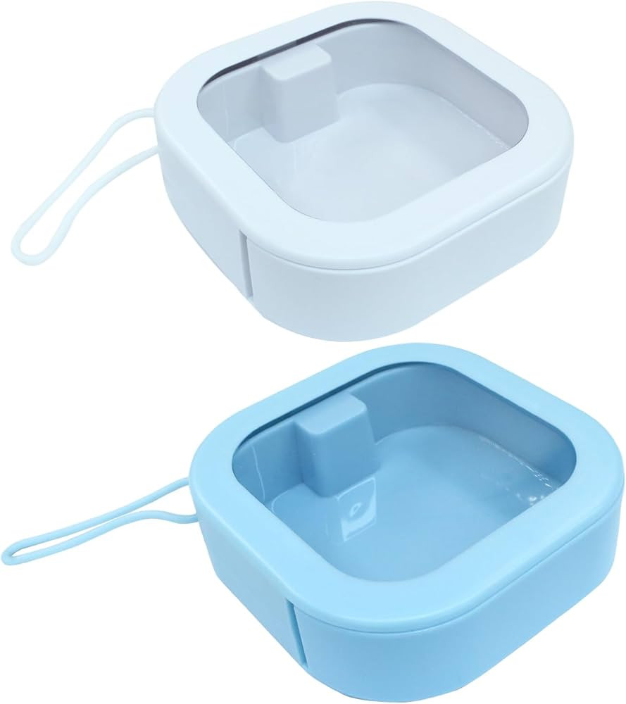 Zorfeter 2 Pack Portable Hair Tie Organizer, Small Hair Accessories Holder Clip Jewelry Organizer... | Amazon (US)