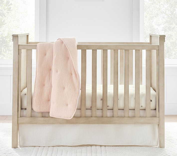 Cuddle Me Muslin Baby Quilt | Pottery Barn Kids