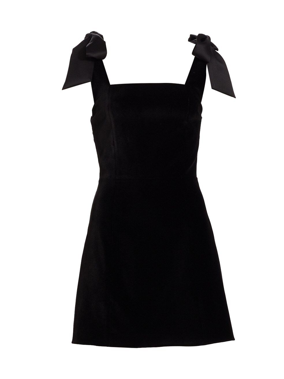 Alice + Olivia Maryann Tie-Shoulder Minidress | Saks Fifth Avenue