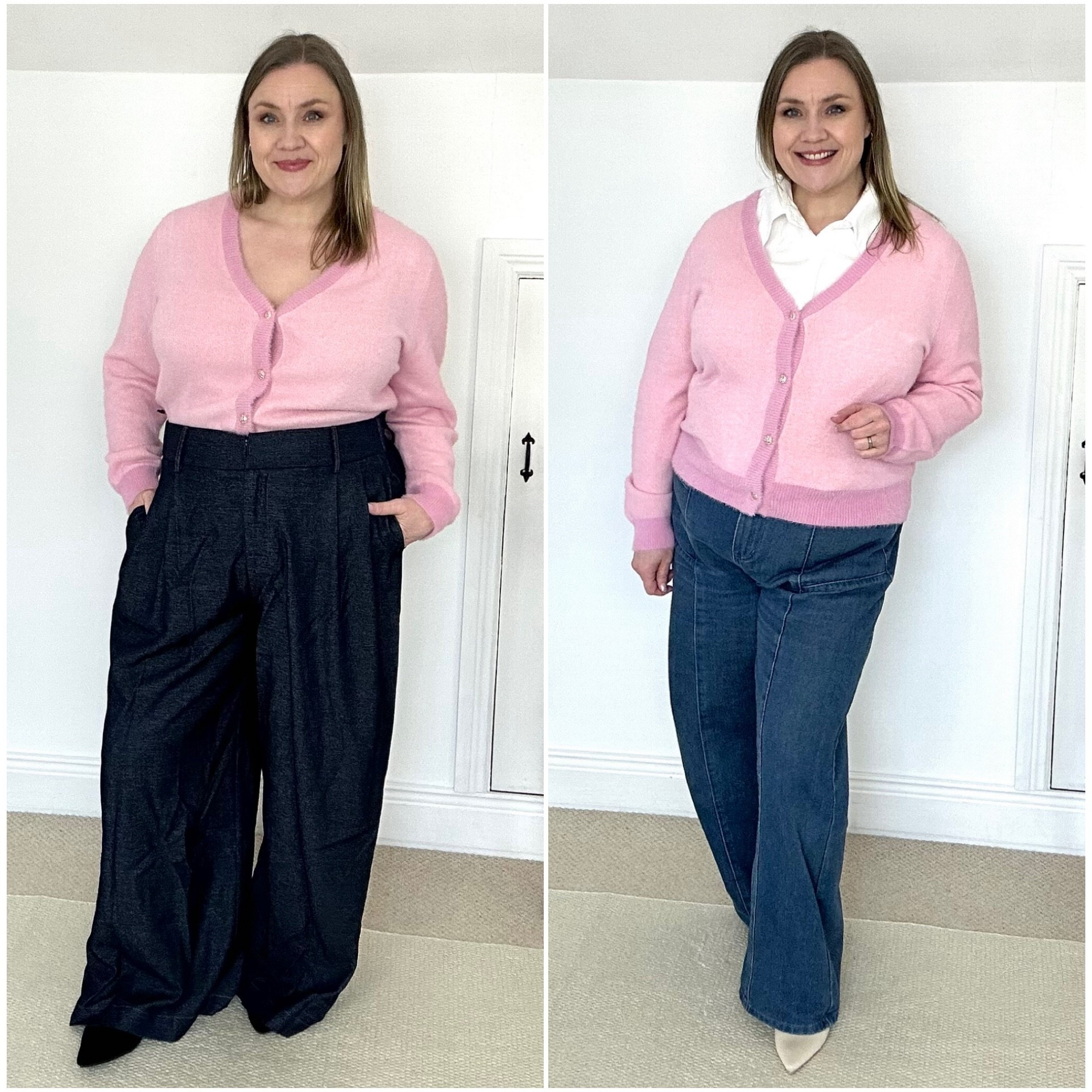 I cardigan 2 different looks. 

#LTKover50style #LTKstyletip #LTKplussize