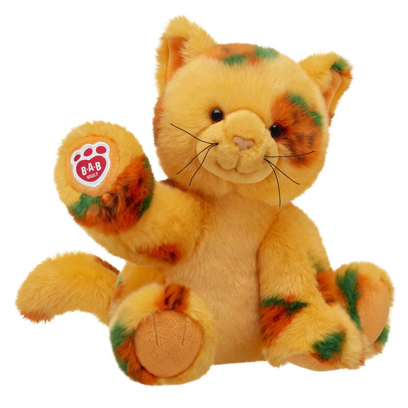 Vault Collection: Pumpkin Kitty Stuffed Animal | Build-A-Bear Workshop